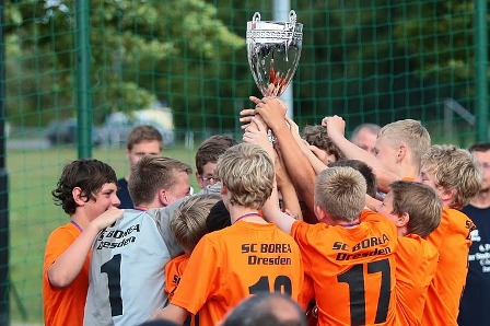 Sieger beim 6.Pokal der Stadt Eilenburg C-Jugend: SC Borea Dresden